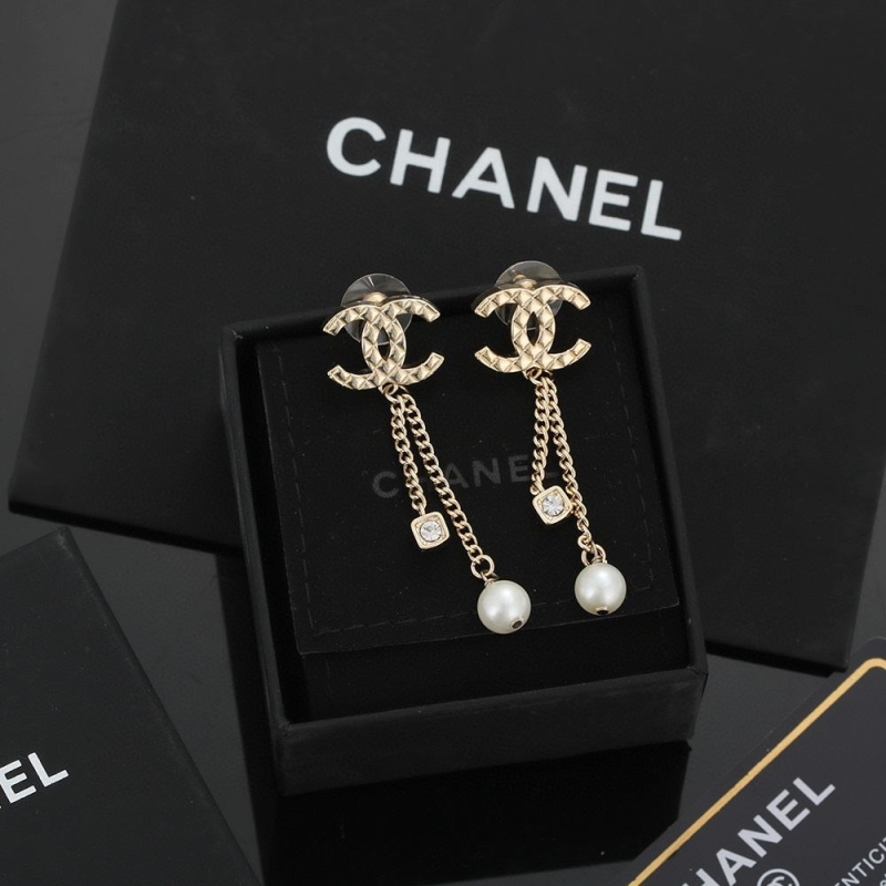 Ch*el earrings